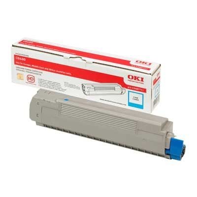 Oki Toner cyan, für Oki C8600/C8800, 43487711