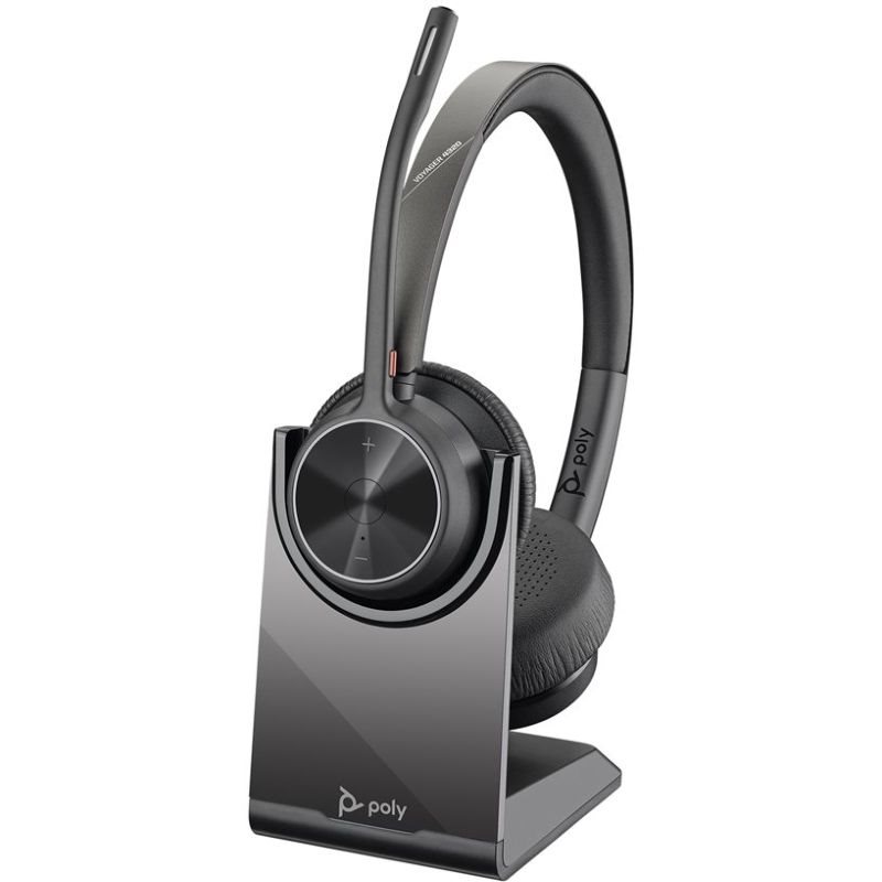 Poly Voyager 4300 UC Series 4320 Headset On-Ear Bluetooth kabellos USB-A
