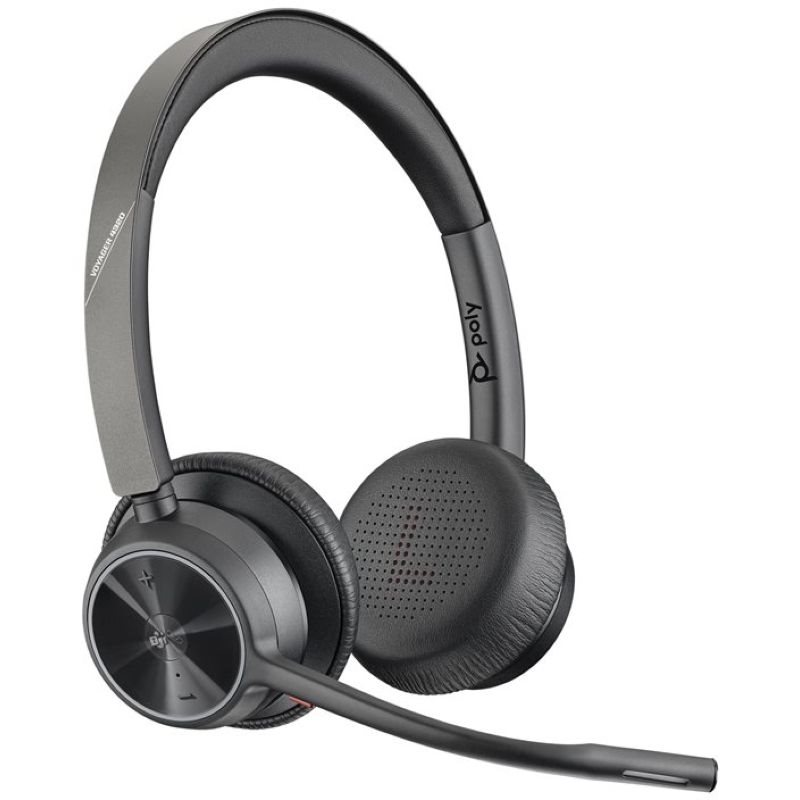 Poly Voyager 4300 UC Series 4320 Headset On-Ear Bluetooth kabellos USB-C