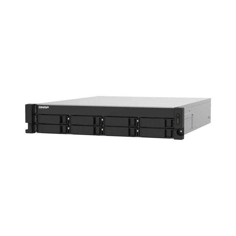 QNAP TS-832PXU NAS-Server 8 Schächte Rack einbaufähig SATA 6GB/s RAM 4GB