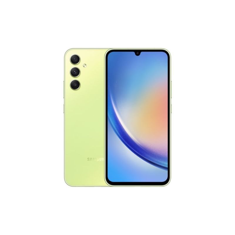 Samsung Galaxy A34 Dual-SIM 6GB 128GB Lime 16,6cm 6,6Zoll microSD