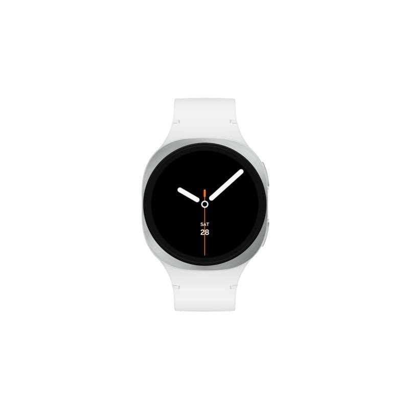 Samsung Galaxy Watch8 silber/weiß Größe: S/M 32GB NFC Bluetooth Wi-Fi 40mm