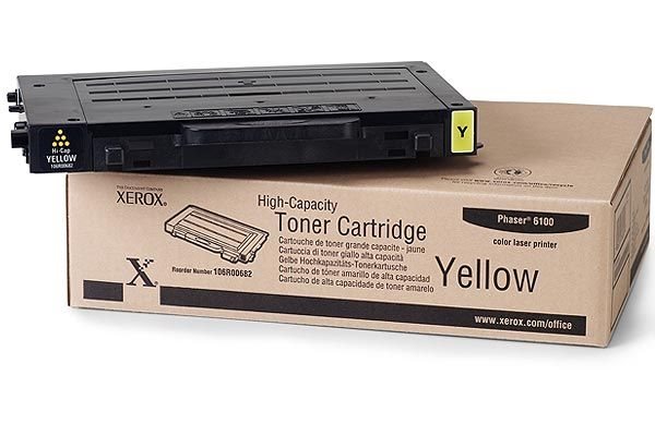 Xerox Toner für Phaser 6100BD/DN, Yellow