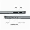Apple MacBook Pro M3 MXE03D/A 36,1cm 14,2Zoll 1TB 16GB RAM macOS