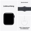 Apple Watch SE 3 Midnight Alu Band:Midnight Gr, S/M 64GB 40mm GPS Apple Watch SE 3 Midnight Alu Band:Midnight Gr, S/M 64GB 40mm GPS
