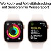 Apple Watch Series 10 Alu, Roségold Band: Hellrosa Größe S/M 64GB 42mm