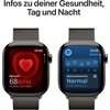 Apple Watch Series 10 Schiefertitan Band: Schiefer Größe S/M 64GB 46mm 4G
