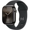 Apple Watch Series 10 Schiefertitan Band: Schwarz Größe M/L 64GB 42mm 4G