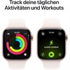 Apple Watch Series 11 Alu, Roségold Band:Hellrosa Gr, M/L 64GB 46mm LTE