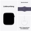 Apple Watch Series 11 Alu, Silber Band:Purple fog Gr, M/L 64GB 46mm GPS Apple Watch Series 11 Alu, Silber Band:Purple fog Gr, M/L 64GB 46mm GPS