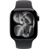 Apple Watch Series 11 Jet Black Alu Band:Schwarz Gr, M/L 64GB 42mm LTE GPS