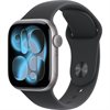 Apple Watch Series 11 Space grau Alu Band:Schwarz Gr, M/L 64GB 42mm LTE