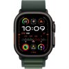 Apple Watch Ultra 2 Black Titanium Band: Dunkelgrün Größe M 64GB 49mm 4G