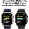 Apple Watch Ultra 2 Black Titanium Band: Schwarz Größe M 64GB 49mm 4G