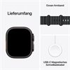 Apple Watch Ultra 3 Black Titanium Band:Schwarz 64GB 49mm Apple Watch Ultra 3 Black Titanium Band:Schwarz 64GB 49mm