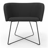Nowy Styl NAUDU ARMCHAIR CFSX-ROD schwarz/grau
