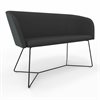 Nowy Styl NAUDU SOFA CFSX-ROD schwarz/grau