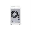 QNAP TS-231P3 NAS-Server 2 Schächte 4TB SATA 6GB/s HDD 2TB x 2 RAM 2GB