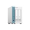 QNAP TS-231P3 NAS-Server 2 Schächte 4TB SATA 6GB/s HDD 2TB x 2 RAM 4GB
