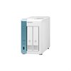 QNAP TS-231P3 NAS-Server 2 Schächte 8TB SATA 6GB/s HDD 4TB x 2 RAM 4GB