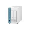 QNAP TS-231P3 NAS-Server 2 Schächte 8TB SATA 6GB/s HDD RAM 2GB