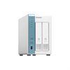 QNAP TS-231P3 NAS-Server 2 Schächte 8TB SATA 6GB/s HDD RAM 2GB