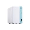 QNAP TS-251D NAS-Server 2 Schächte 16TB SATA 6GB/s HDD 8TB x 2 RAM 2GB