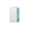 QNAP TS-251D NAS-Server 2 Schächte SATA 6GB/s RAID 0, 1, JBOD RAM 4 GB