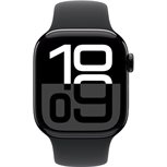 Apple Watch Series 10 Jet Black Alu Band: Schwarz Größe M/L 64GB 42mm