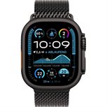 Apple Watch Ultra 2 Black Titanium Band: Schwarz Größe M 64GB 49mm 4G