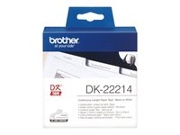 Brother Original - Etikettenrolle weiß 1,2cm x 30,