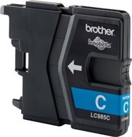 Brother Tinte cyan für DCP-J125, LC-985C