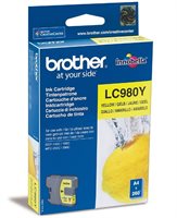 Brother Tinte gelb für DCP-145C, LC-980Y