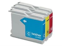 Brother Tinte Valuepack (BK+CMY) , LC1000PACK