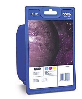 Brother Tinte Valuepack CMY, LC1220RBWBPDR