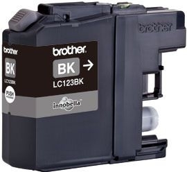 Brother Tintenpatrone schwarz, LC123BK