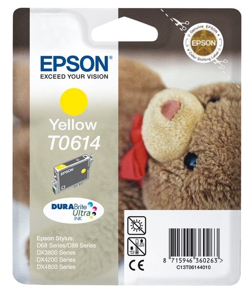 Epson Tintenpatrone gelb, T061440
