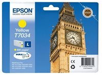 Epson Tintenpatrone gelb , T70344010