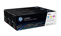 HP 131A original Tonerpaket cyan, magenta, gelb - U0SL1AM