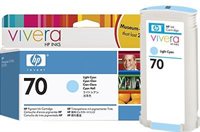 HP 70 original Tinte cyan - C9390A
