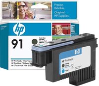 HP 91 mattblack & cyan printhead - C9460A