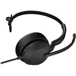 Jabra Evolve2 50 UC Mono Headset On-Ear Bluetooth kabelgeb, USB-C Schwarz