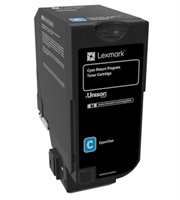 Lexmark HC return toner cartridge cyan