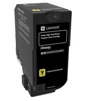 Lexmark HC Rückgabe-Tonerkassette yellow