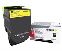 Lexmark Original - Toner gelb -  71B0040