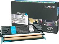Lexmark Rückgabe-Tonerkassette cyan HC für C524