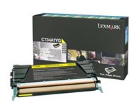 Lexmark Rückgabetonerkassette gelb für C734N