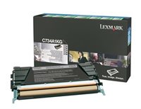 Lexmark Rückgabetonerkassette schwarz für C734N