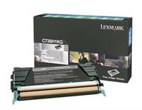 Lexmark Rückgabetonerkassette schwarz für C736N