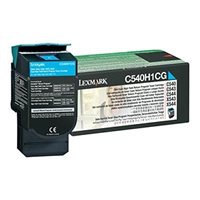 Lexmark Tonerkassette cyan für C540, C540H1CG
